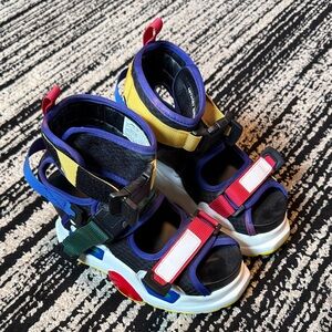 Anthony Wang Color block Wedge